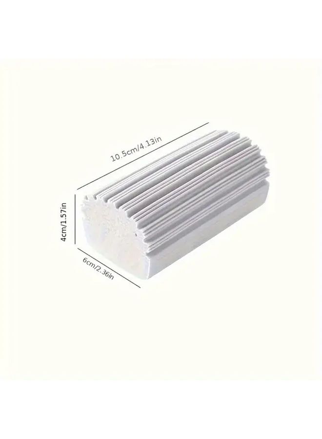 Magic Dust Trapping Wet Wipes With Super Absorbent Natural Sponge Gray Flat Design For Baseboards Vents Fans Mirrors Cobweb Remover Bedroom Bathroom Living Room Outdoor 1pc - Image 4