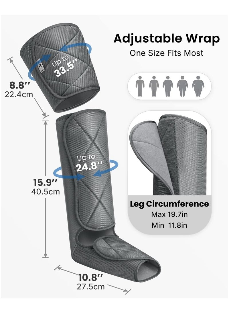 RENPHO RENPHO 6 Modes Leg Massager with 2 Heat for Circulation  - Image 5