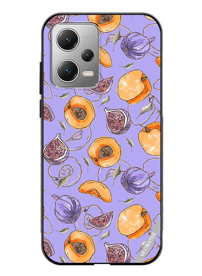 VR CREATIVE Protective Case Cover For Xiaomi Redmi Note 12 Louryxappricot Design Multicolour - Image 1