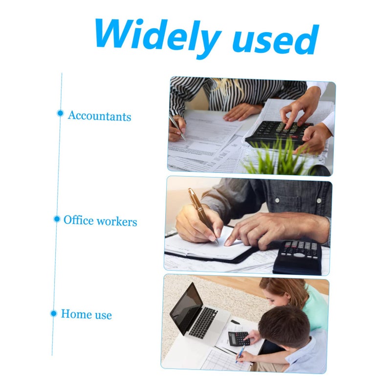 LCD Writing Tablet with Calculator 10 Inch Portable Notepad for Students Office Use - Image 5