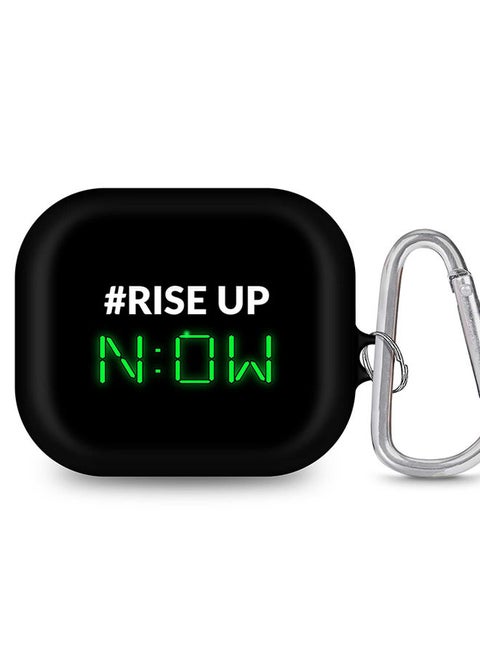 StylePods Case for Airpods 3rd Gen Case With Anti-Lost Keychain - Rise Up