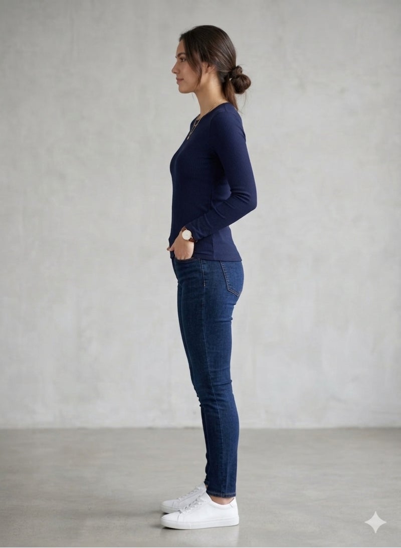 Carina Round Neck Long Sleeves (Cookies) - Image 2