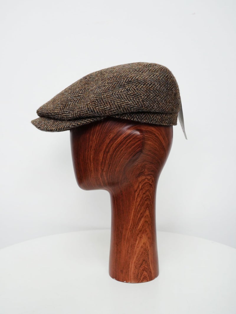 TAILORMAP Harris Tweed Newsboy Cap 100% Wool Flat Cap for Men (59CMï¼ŒUS Size 7 3/8) - Image 2