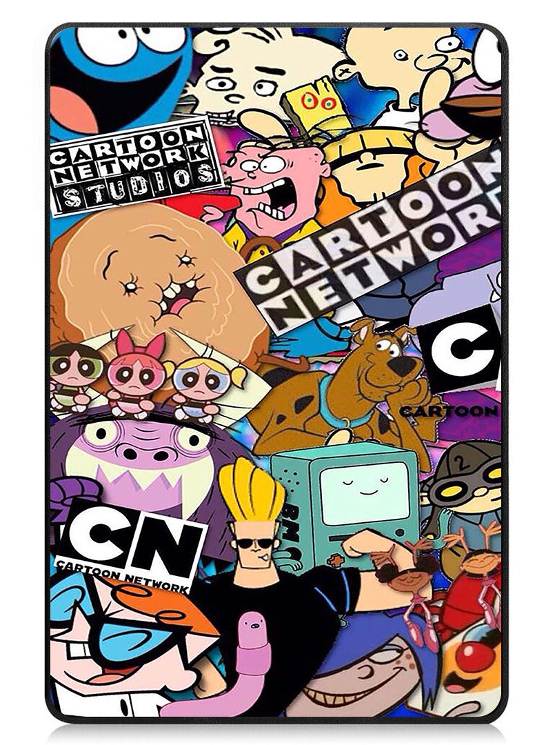 Theodor Protective Flip Case For Samsung Galaxy Tab S9 FE Plus With Trifold Stand Auto Wake Sleep Shockproof Cover Cartoon - Image 1
