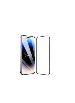 HEXABEX iPhone 15 Pro Screen Protector High Quality Tempered Glass Screen Protector for iPhone 15 Pro 6.1" Black/Clear  - Image 4