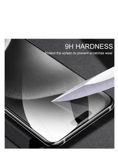 HEXABEX iPhone 15 Pro Screen Protector High Quality Tempered Glass Screen Protector for iPhone 15 Pro 6.1" Black/Clear  - Image 3