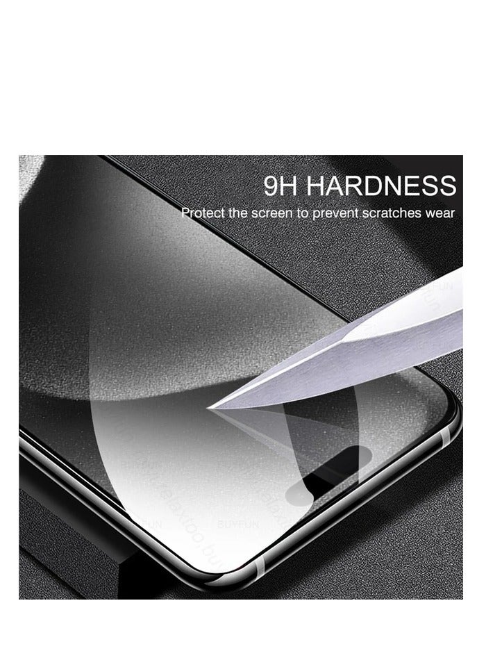 HEXABEX iPhone 15 Pro Screen Protector High Quality Tempered Glass Screen Protector for iPhone 15 Pro 6.1" Black/Clear - Image 3