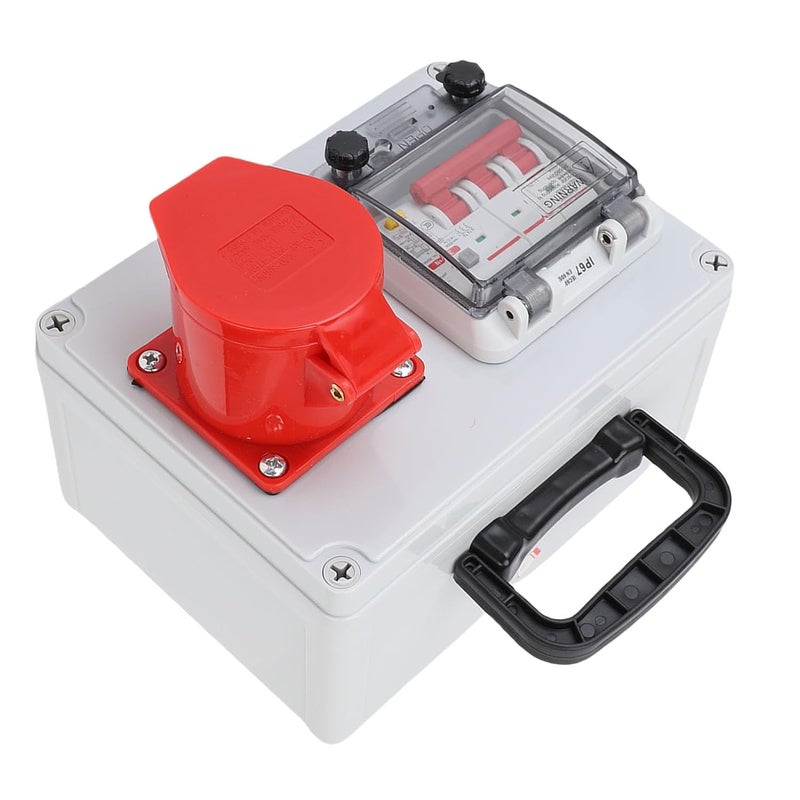 صندوق توزيع صناعي محمول بمقبض مقاوم للصدمات لمستودع موقع بناء مصنع - Image 3