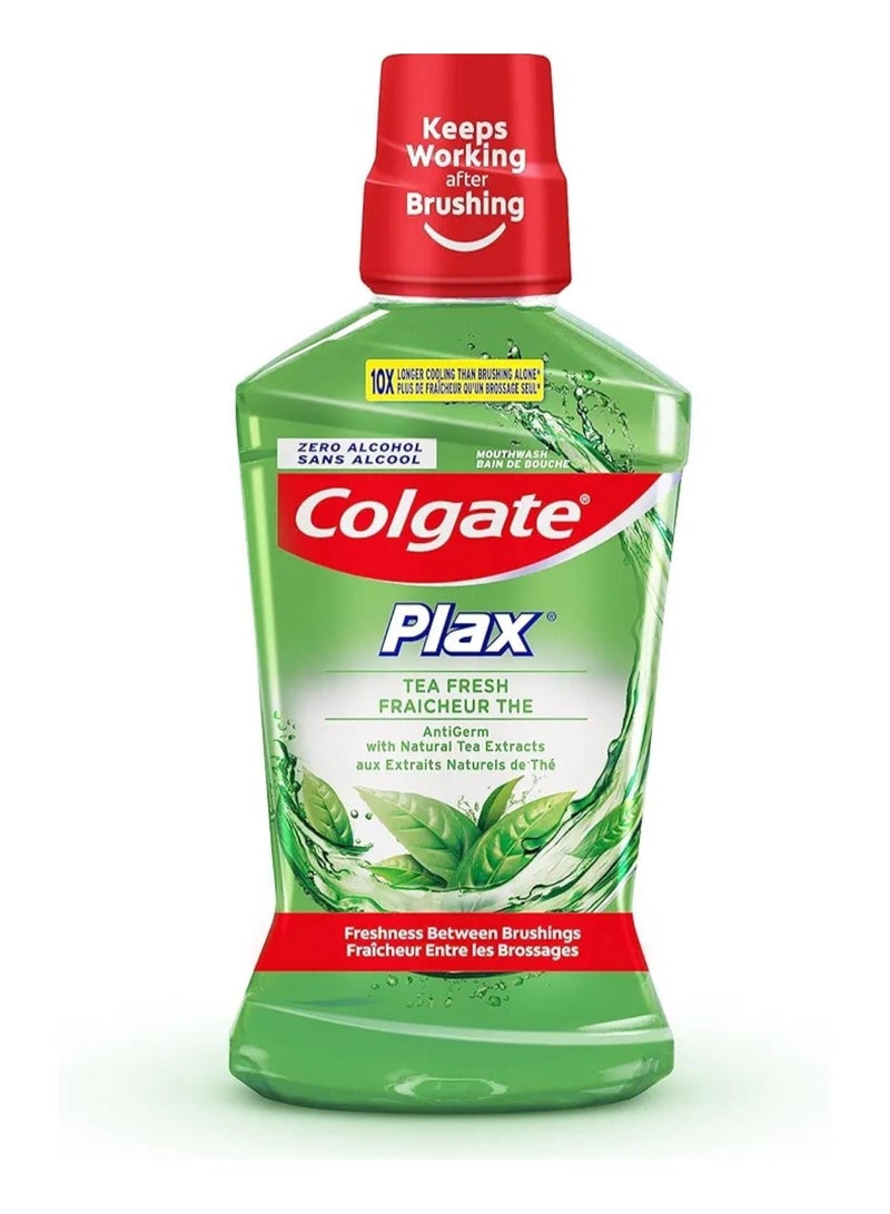 كولجيت بلاكس غسول الفم بنكهة الشاي المنعش 500 مل