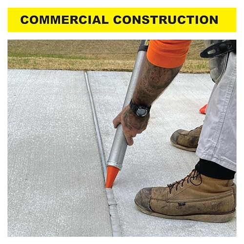 Albion Engineering Company DL-59-T17 Professional Line Special Deluxe Manual Bulk Caulking Gun with Metal Nozzle, Metal Adapter & 3 Orange Cone Nozzles, 30 oz - Image 5