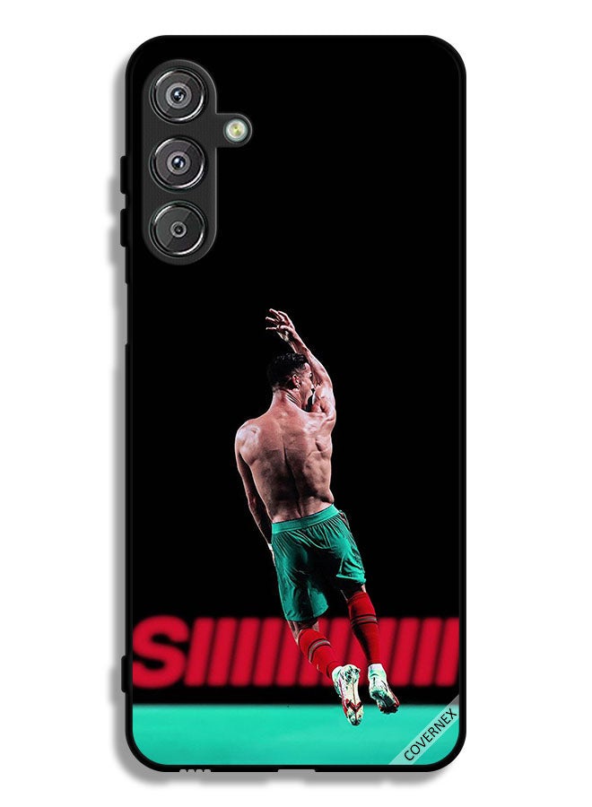 Covernex غطاء حماية لهاتف سامسونج جالاكسي F36 رونالدو في الهواء - Image 1