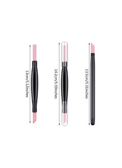 Y&D Pumice Stone Nail File, Sanding File Cuticle Remover Stick Double-Headed Polishing Pen for Household Beauty Salon Fingernail Toenail Peeling Dead Skin Repairing (6 Pieces)  - Image 3
