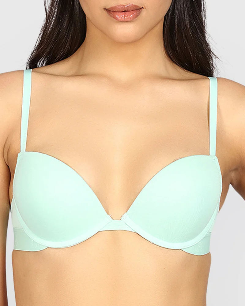 La Senza La Senza Remix Pushup Cotton Plunge Bra