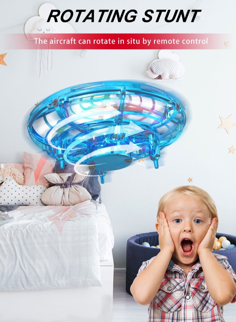 Drone for Kids Mini UFO Flying ToyGreat Birthday and Festival Gifts for Boys or Girls with 5 Obstacle Avoidance Sensors 3 Speed Modeshovering Flight 360°flip - Image 1