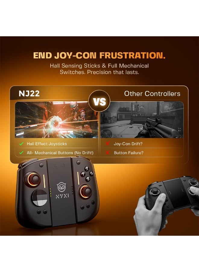 Nyxi Hyperion 3 Wireless Magnetic Controller, Full Mechanical Switches, Hall Effect Joysticks, Beige - Image 2