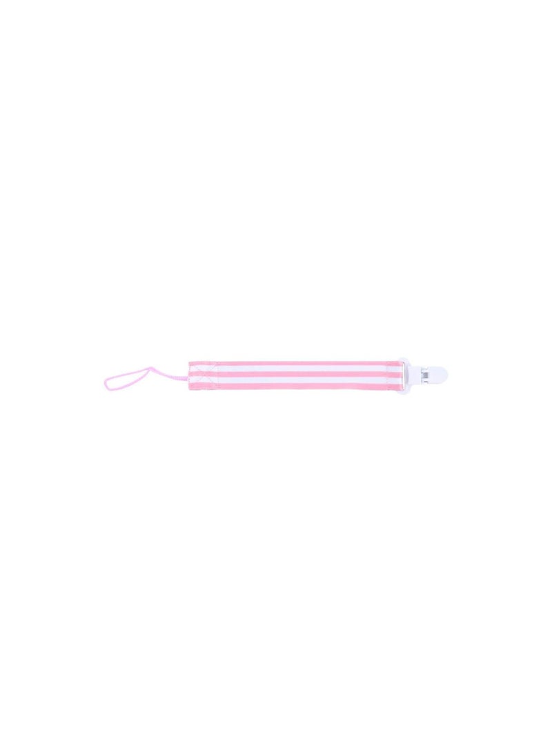Pixie Pacifier Holder Pink Stripe Print (Pack Of 2) - Image 3