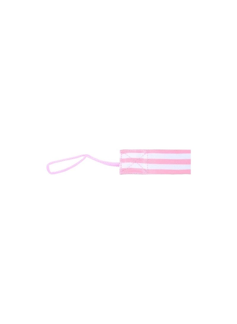 Pixie Pacifier Holder Pink Stripe Print (Pack Of 2) - Image 4