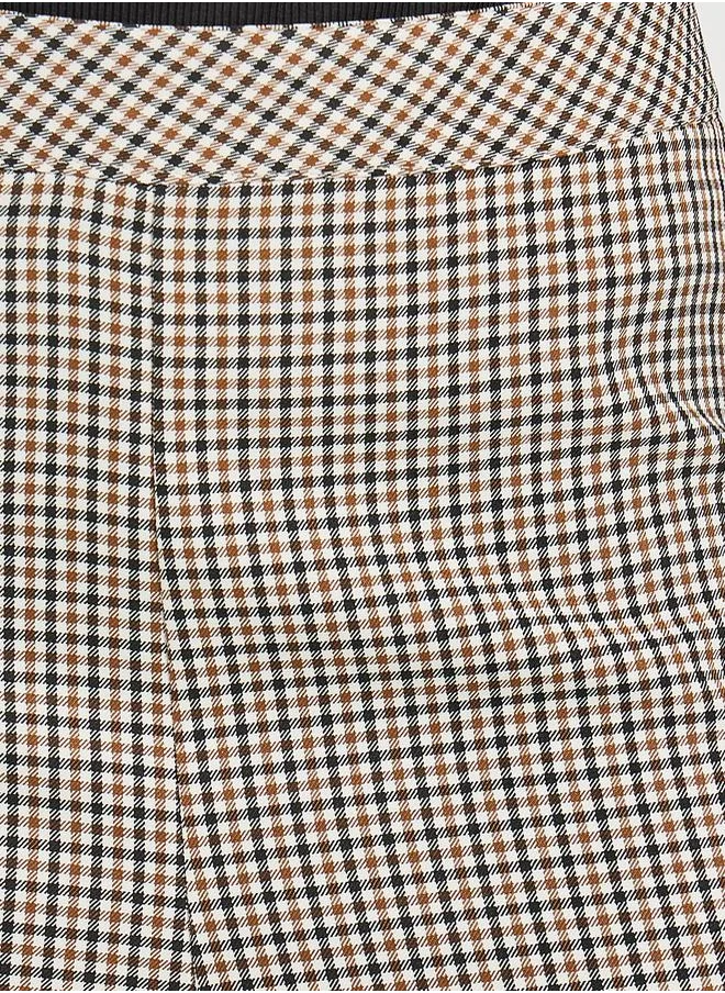 Styli Checked Tailored Shorts