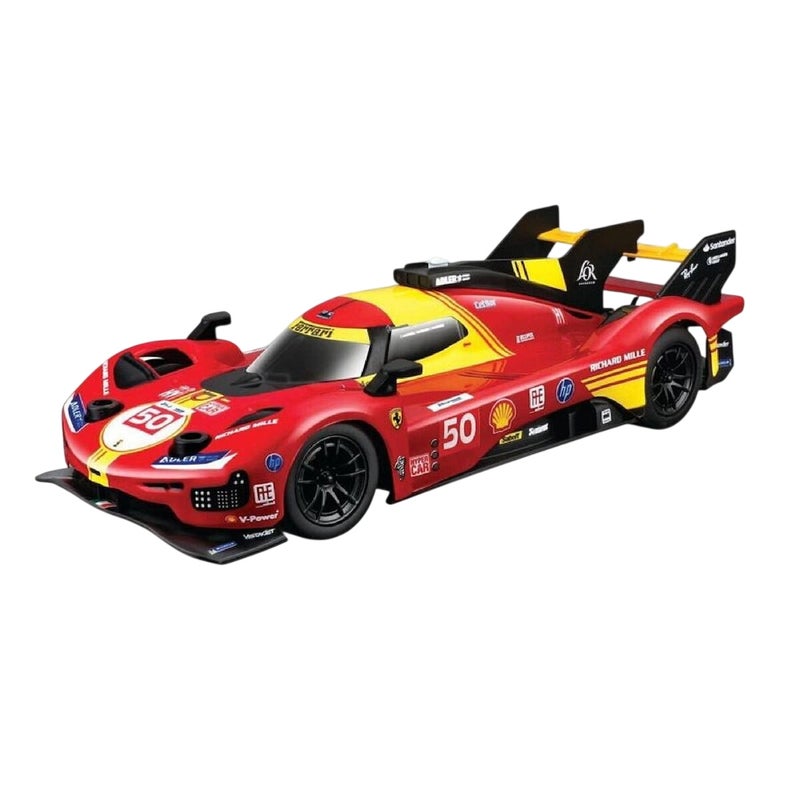 Maisto Tech 24H Le Mans 2024 Ferrari 499P RC Car (1:24, Red/Yellow) - Image 2