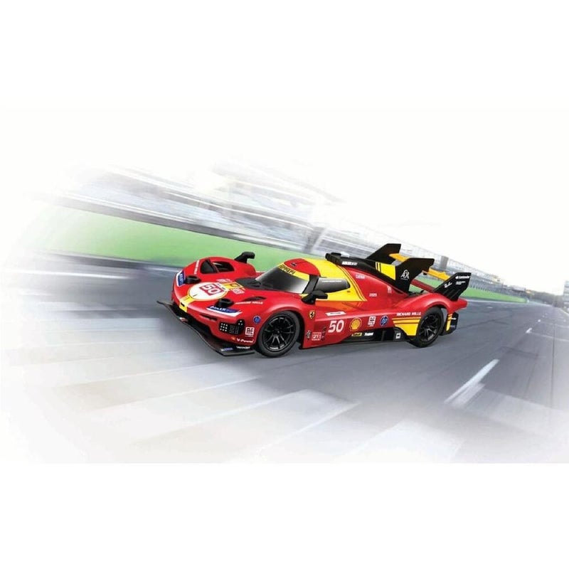 Maisto Tech 24H Le Mans 2024 Ferrari 499P RC Car (1:24, Red/Yellow) - Image 3