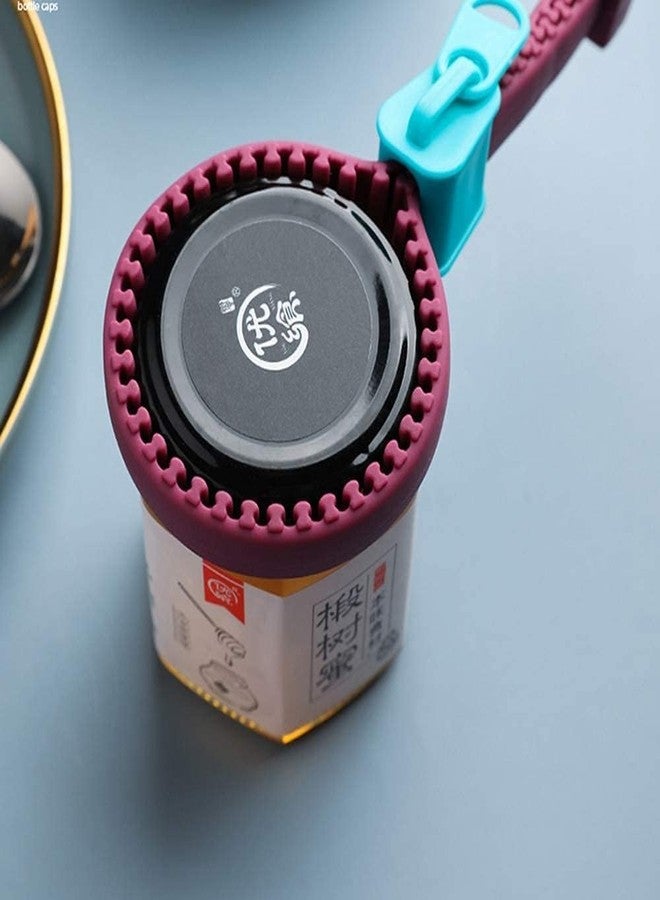MOKVEE Silicone Zipper Jar Opener – Multi-Purpose Non-Slip Lid & Bottle Opener, Labor-Saving Kitchen Tool - Image 2