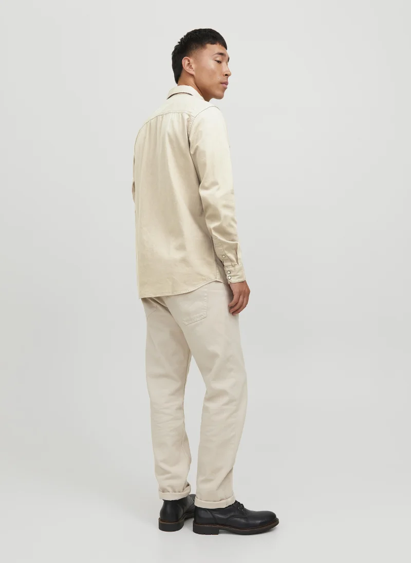 جاك اند جونز Casual Long Sleeve Shirt