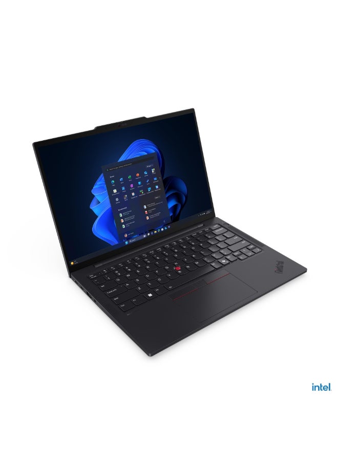 Lenovo ThinkPad T14s Gen 6 Business Laptop, 14" WUXGA IPS Display, Intel Core Ultra 7 255U, 16GB LPDDR5x RAM, 1TB SSD, Intel Graphics, Backlit English/Arabic Keyboard, Windows 11 Pro black - Image 3