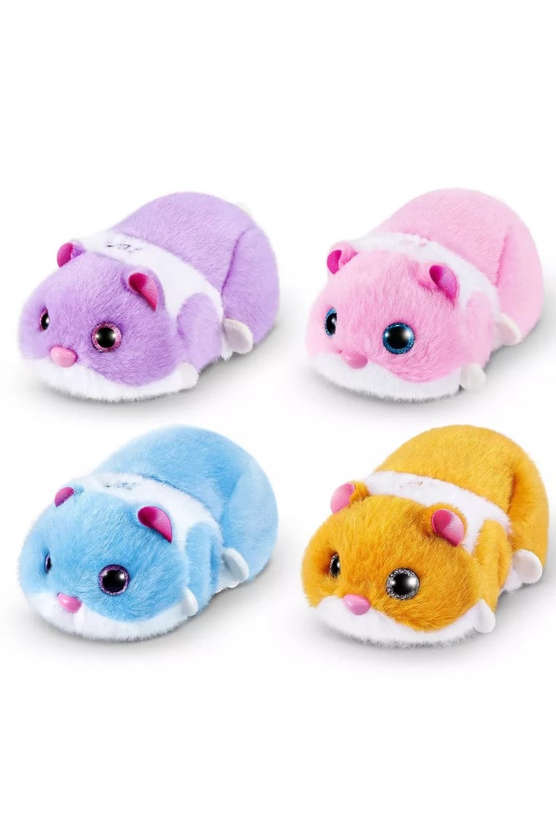 Pets Alive Hamstermania Series 1 Capsule – Interactive Toy Hamster with Running Ball, Real Sounds & Movements – 4 to Collect – Fun Gift for Kids by ZURU - Image 5