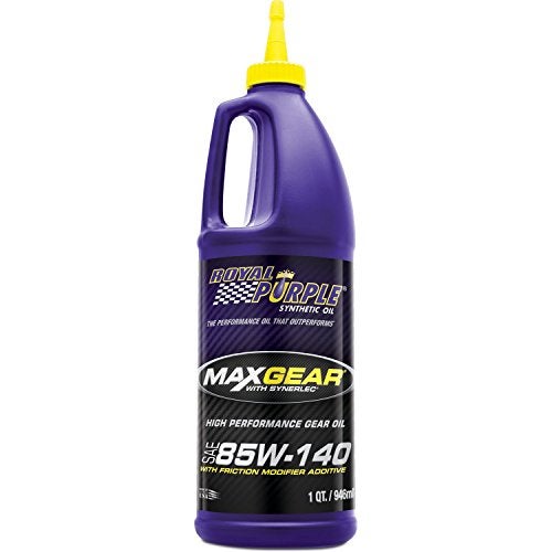 Royal Purple 01303 Max Gear 85W-140 High Performance Synthetic Automotive Gear Oil - 1 qt. - Image 1