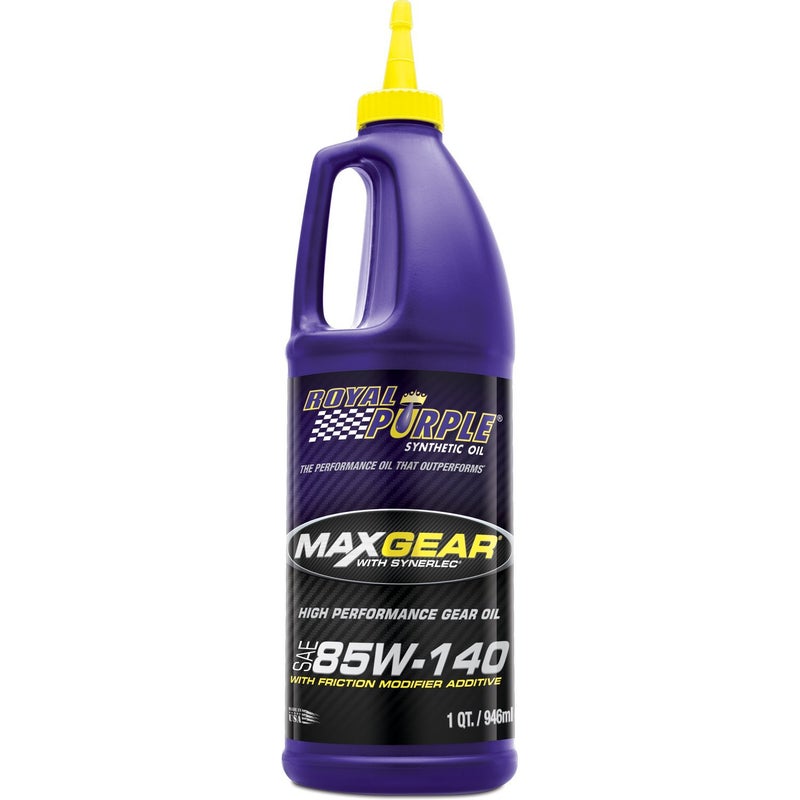 Royal Purple 01303 Max Gear 85W-140 High Performance Synthetic Automotive Gear Oil - 1 qt. - Image 2
