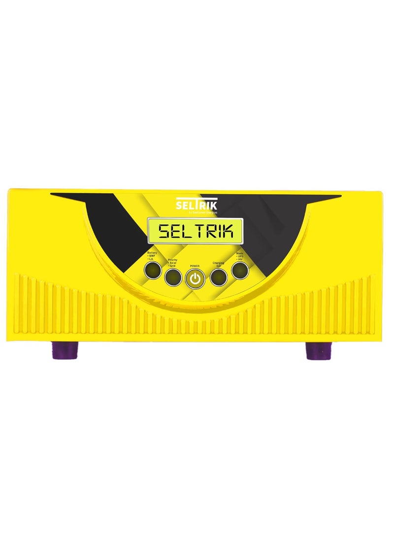 SELTRIK Seltrik 1100VA 12V PWM Solar Inverter with LiFePO4 Compatible Digital Display for Your Home and Business use  - Image 1