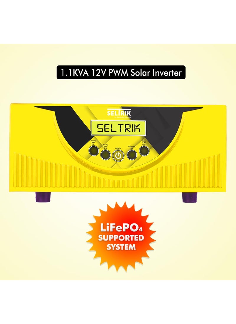 SELTRIK Seltrik 1100VA 12V PWM Solar Inverter with LiFePO4 Compatible Digital Display for Your Home and Business use  - Image 2