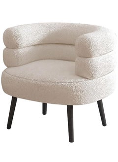 JOMILA Single Seater Sofa Armchair Lazy Susan Sun Chair for Living Room Bedroom Apartment Balcony Washable Small  - Image 1