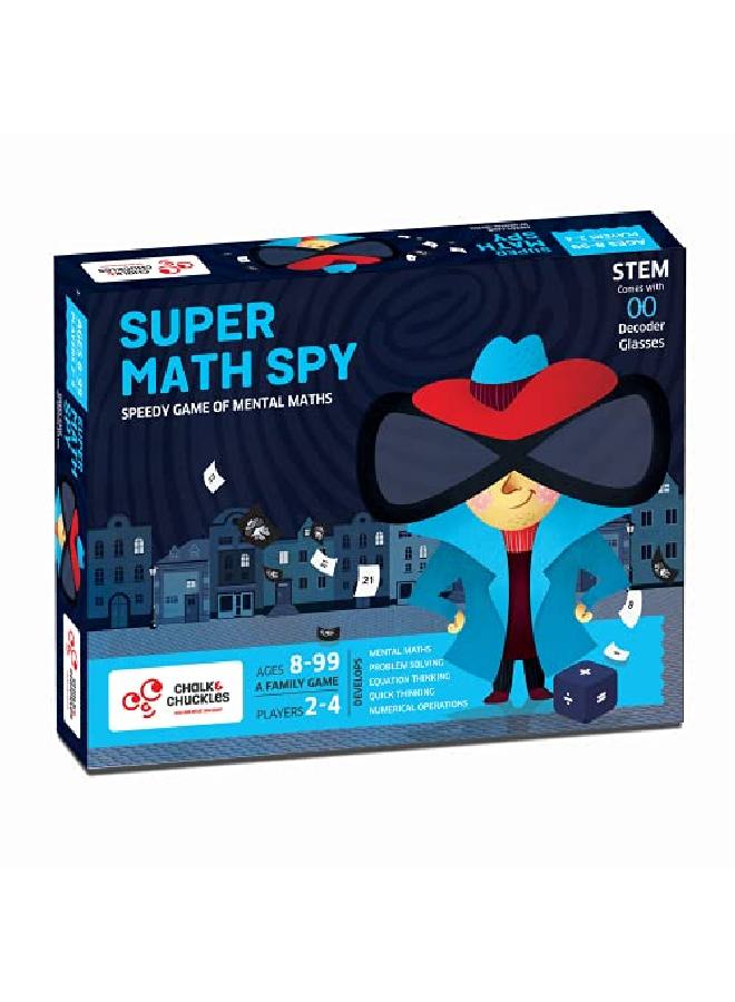CHALK AND CHUCKLES Super Math Spy Mental Math Game For Kids Ages 812 Years Fun, Smart Stem Toy And Educational Gifts For Boys, Girls Grade 2 And Up - Image 2