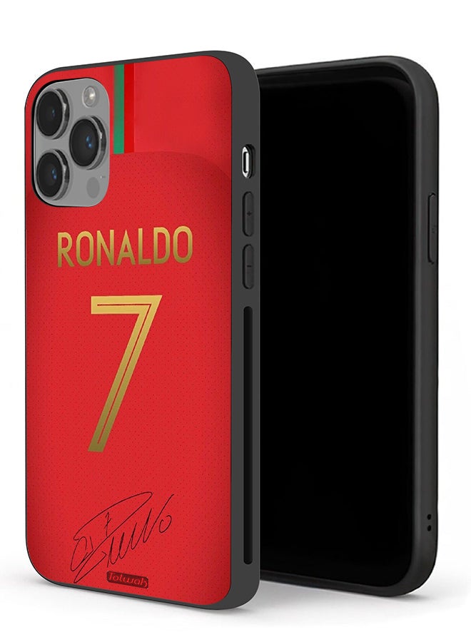 Tolwak Apple iPhone 14 Pro Max Protective Case Ronaldo 7 - Image 1