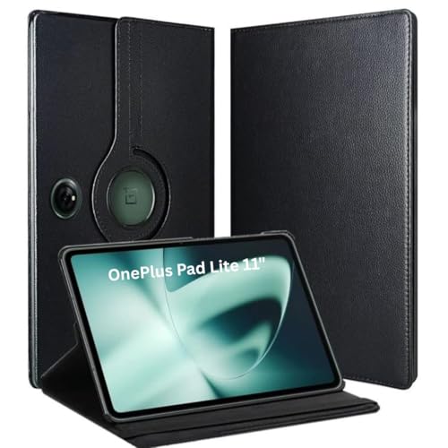 Printme Rotating Case for OnePlus Pad Lite 11 Inch Rotating Cover | 360 Degree Stand Folio Flip Case | PU Leather Smart Cover with Auto Wake Sleep for OnePlus Pad Lite Tablet - Image 1