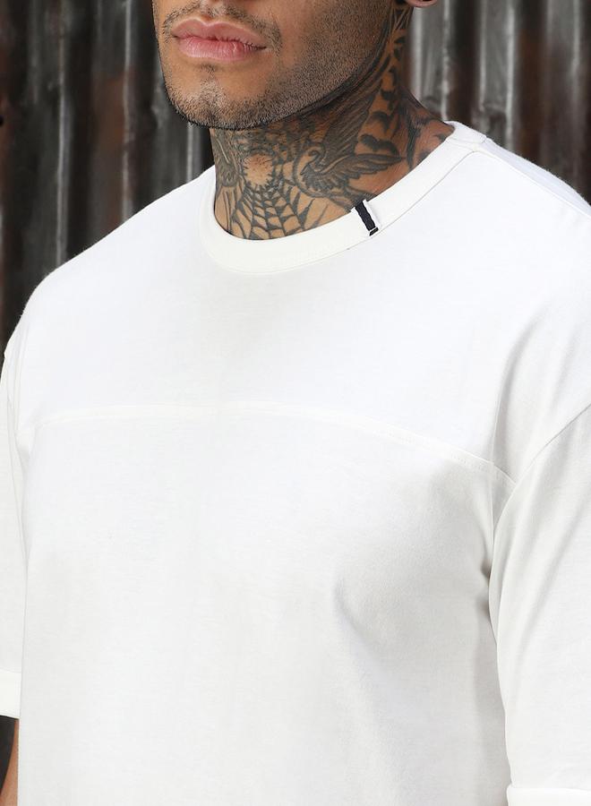 هاي ستار تيشيرت سادة بقصة مريحة وياقة دائرية - Image 2