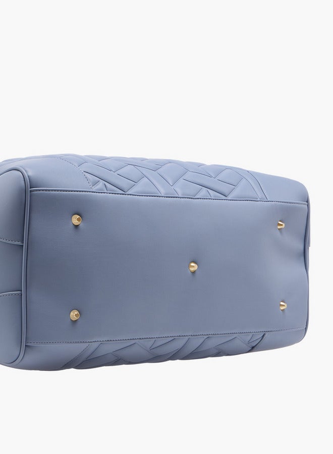 وايف حقيبة نسائية مبطنة بحزام مزدوج وإغلاق بسحاب مقاس واحد - Image 5