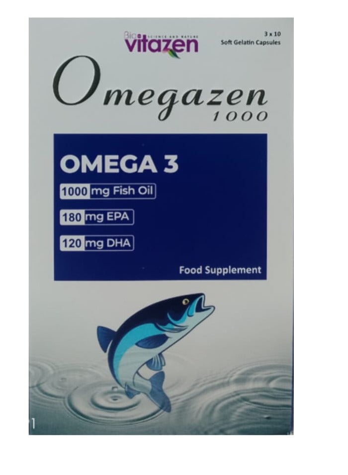 vitazen OMEGAZEN 1000 OMEGA 3 30"S" CAPSULE