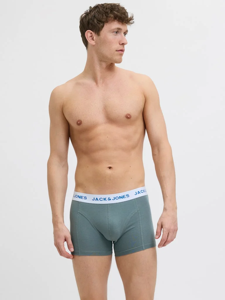 JACK & JONES 7 Pack Jaccarl Solid Trunks