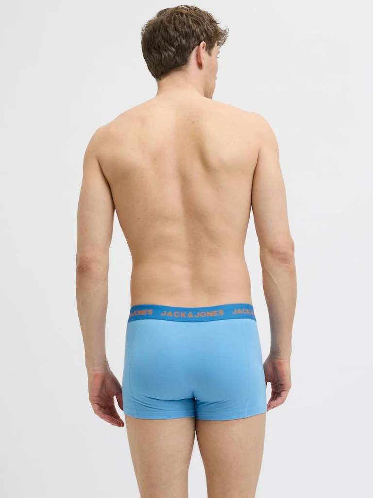 JACK & JONES 7 Pack Jaccarl Solid Trunks