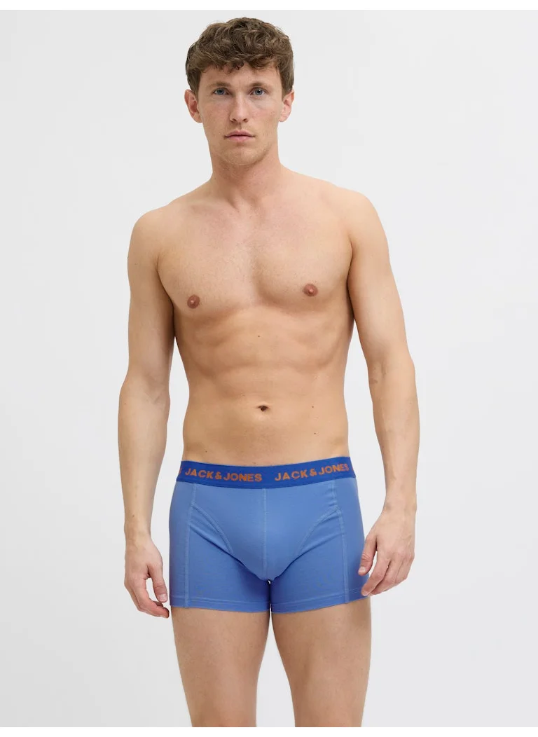 JACK & JONES 7 Pack Jaccarl Solid Trunks