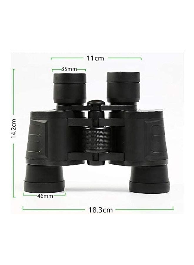 8 X 40 Outdoor Waterproof Binocular Telescope Portable Folding  For Fishing Traveling Vocal Concert Black  - Image 3