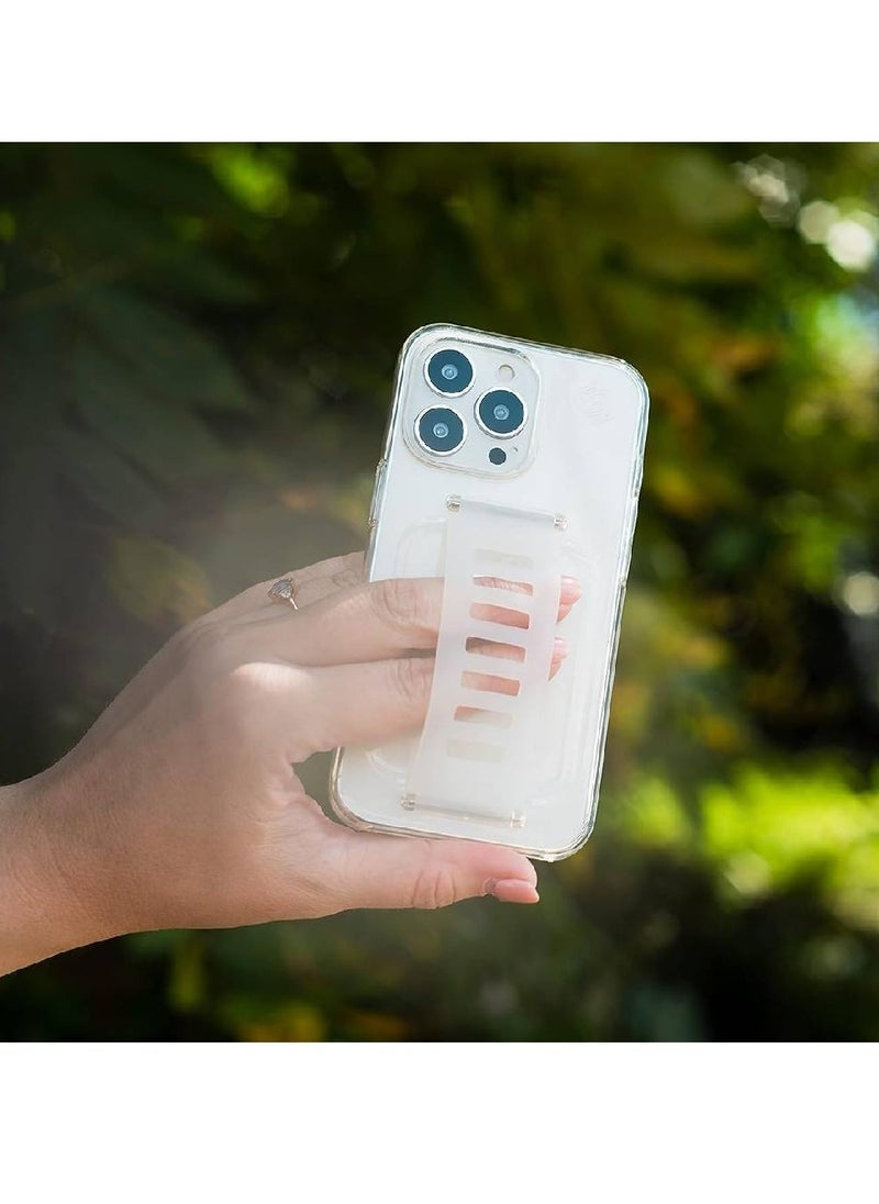 راكسوم جراب Grip2u Slim الشفاف لهاتف iPhone 14 Pro - غطاء حماية شفاف فائق النحافة من مادة TPU - جراب هاتف شفاف خفيف الوزن ومقاوم للخدش والاصفرار مع حواف ماصة للصدمات لمتانة يومية وأناقة وحماية كاملة - Image 3