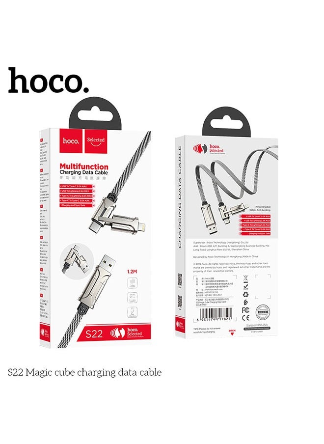 S22 Magic cube charging data cable
