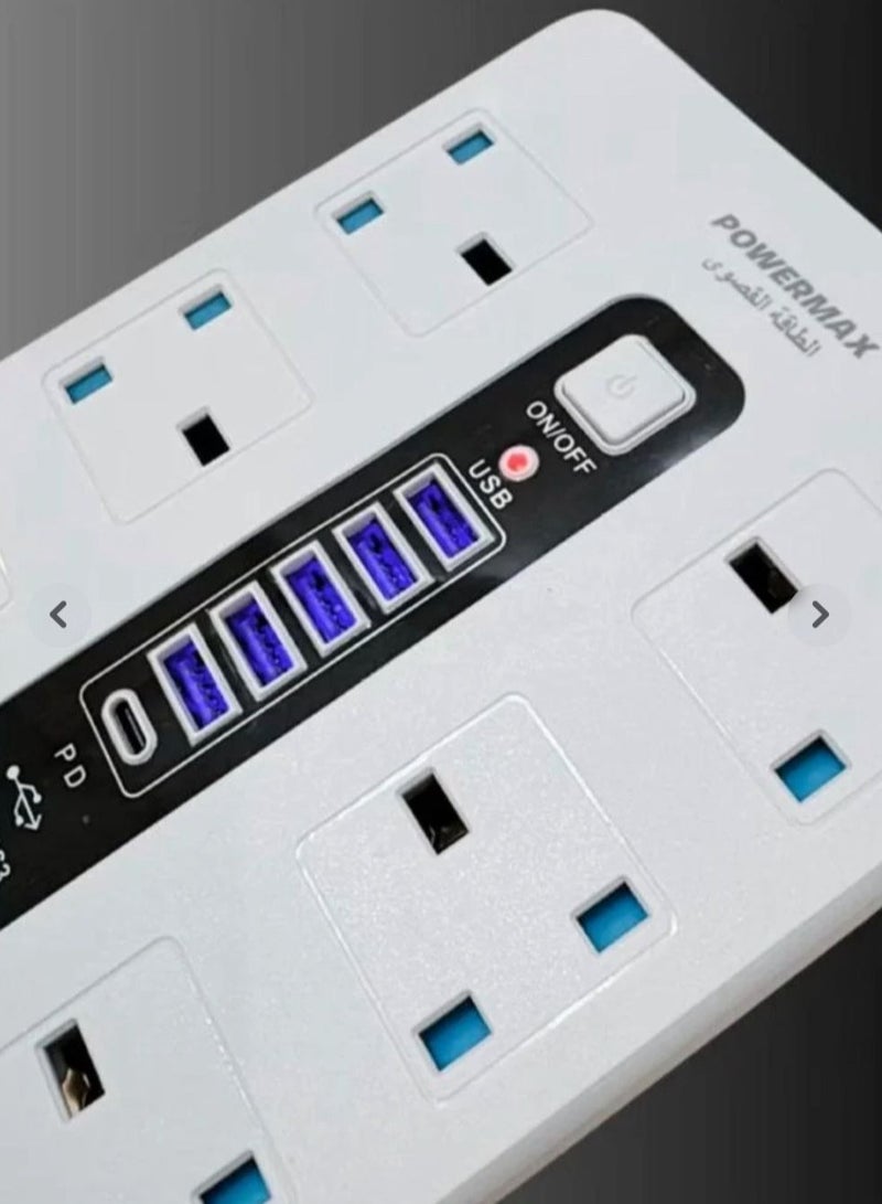 PowerMax Power Max MX67 Smart Power Socket with Master Control and Comprehensive Protection - Image 3