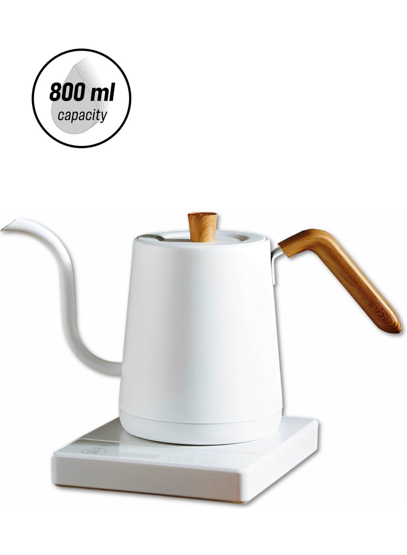 Aideli Electric Gooseneck Kettle 1000W Ultra Fast Boiling Water Kettle 100% Stainless Steel for Pour-over Coffee & Tea Leak-Proof Design Boil-Dry Protection 0.8L - Image 2