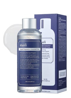 Dear,Klairs Supple Preparation Unscented Toner 6.08 fl oz Lightweight Essential Oil Free Packaging Changed  - Image 1