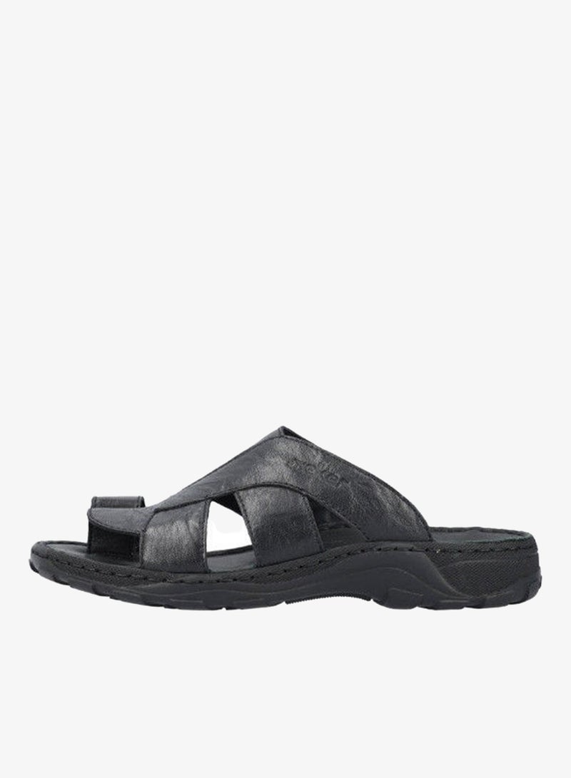 ريكر صنادل رجالي ريكر 26060-02 هابسفورد أسود - Image 3