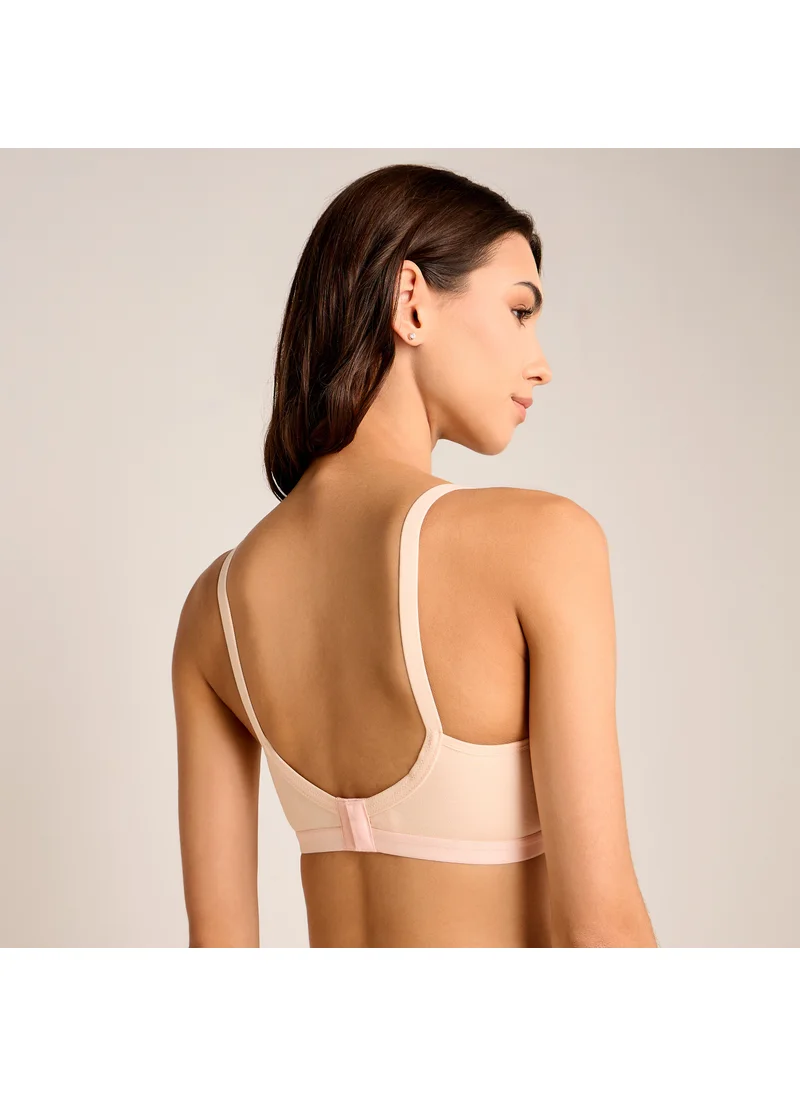 FAV Bow Detail Nursing Bra with Adjustable Straps